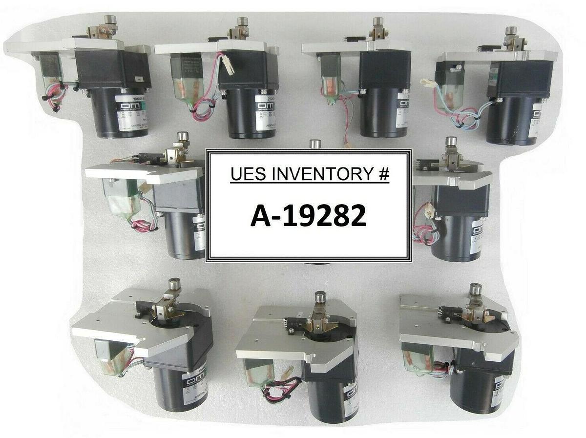 Used Oriental Motor 2RJ4GB-AUL Reversible Motor w/Gear Head 2GB50K Lot of 10 Working