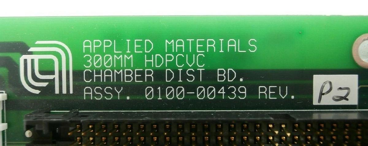 Used AMAT Applied Materials 0100-00439 300mm HDPCVC Chamber Distribution Board PCB