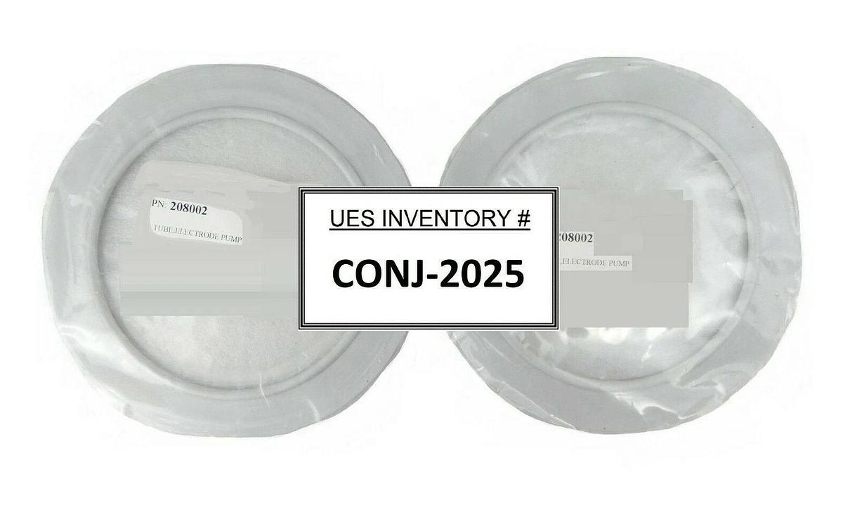 Varian Ion Implant Systems 208002 Electrode Pump Tube Reseller Lot of 2 New