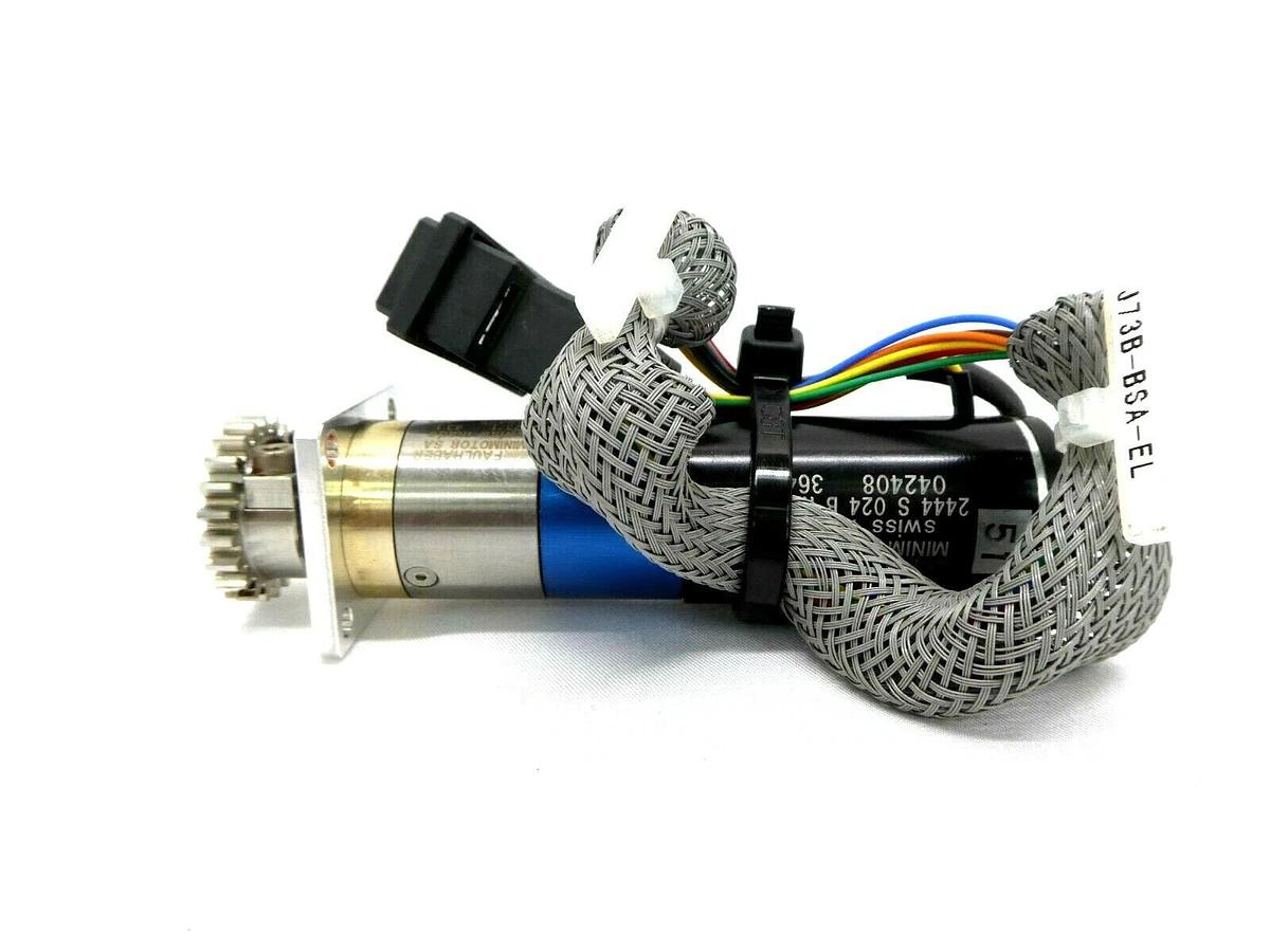 Used Faulhaber 2444 S 024 B K1155 Minimotor Servo Motor Nikon NSR System Working