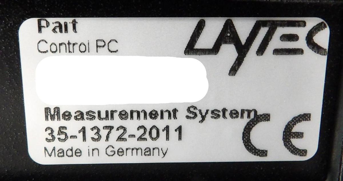 Used LayTec 00122-001 EpiCurve TT In-Situ Measurement System Control Computer New