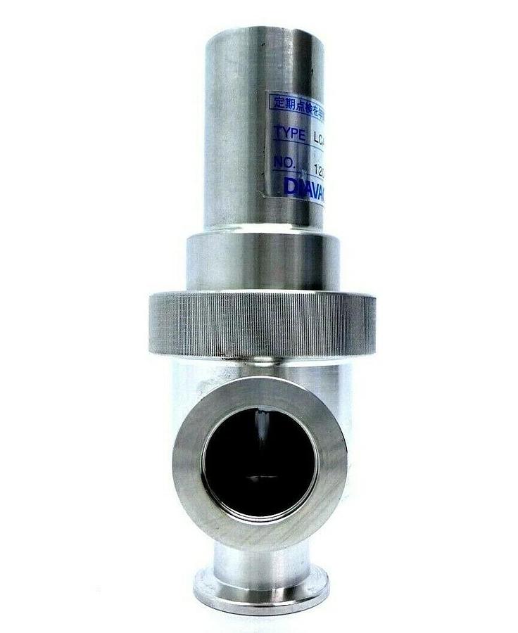 Used Diavac Limited LCAV-25HKT Pneumatic Right Angle Valve Working Surplus