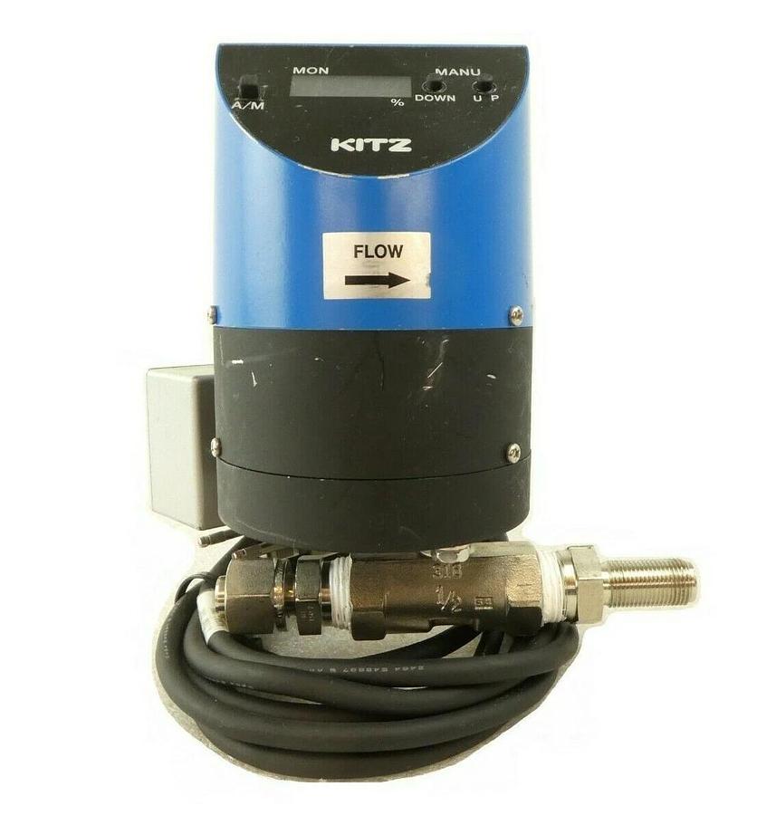Used KITZ SCT RDS124-2 Electric Actuator Valve KELMO Lot of 3 TEL Trias Working Spare