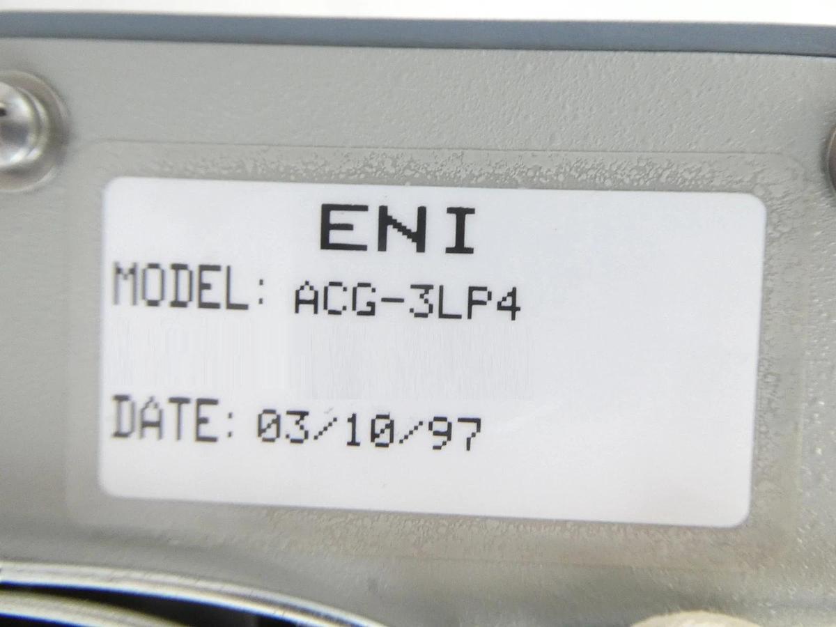 Used ACG-3 ENI Power Systems ACG-3LP4 RF Power Generator 30W 300W Tested Working