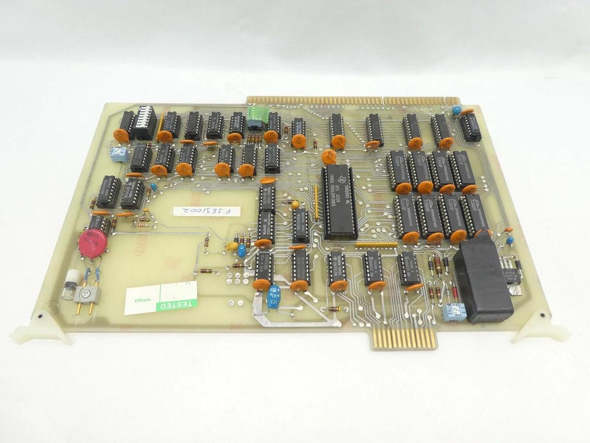 Used Varian VSEA F3831002 Power Fail/RTC PCB Card D-F3831001 Rev. G Working Surplus