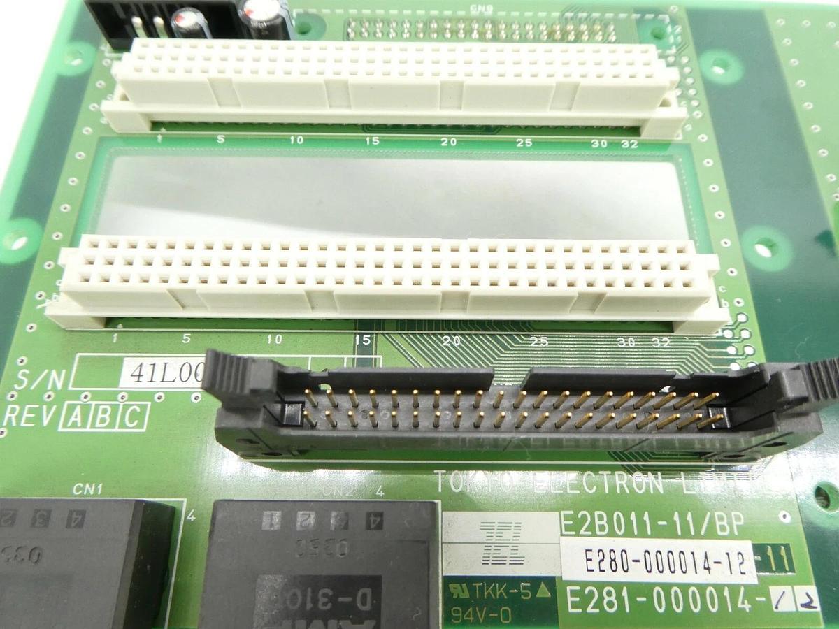Used TEL Tokyo Electron E280-000014-12 Interface Board E2B011-11/BP T-3044SS Spare