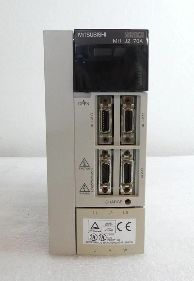 Used Mitsubishi MR-J2S-70A MR-J2S-350A MR-J2S-20B Servo Drive Lot of 22 Working
