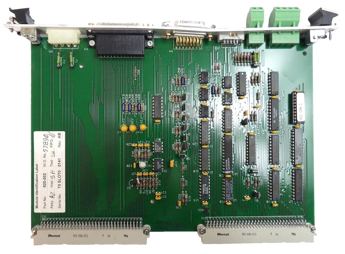Used Brooks Automation BRD-T5-SLOT0-A VME Controller PCB Assembly Working