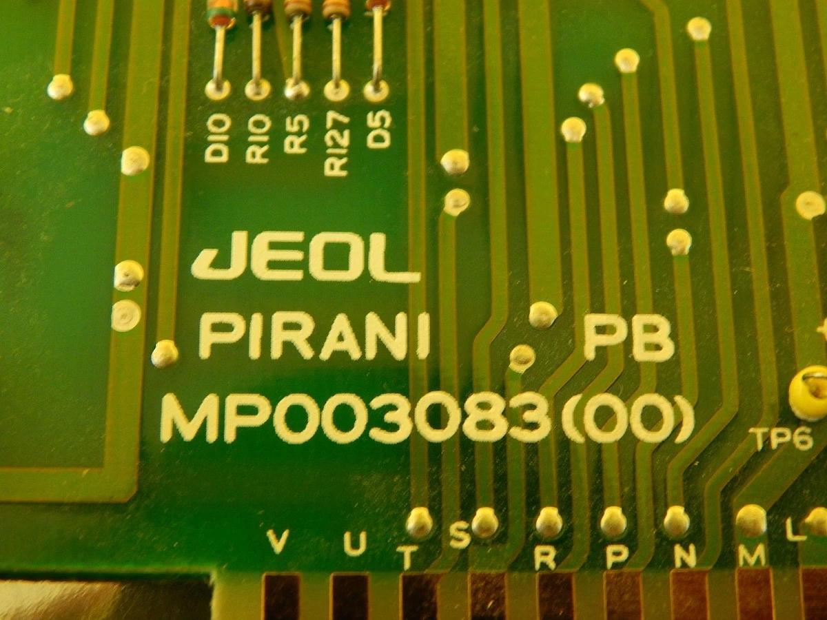 Used JEOL MP003083(00) PIRANI PB Vacuum Interface Board PCB JEM-2010F Working