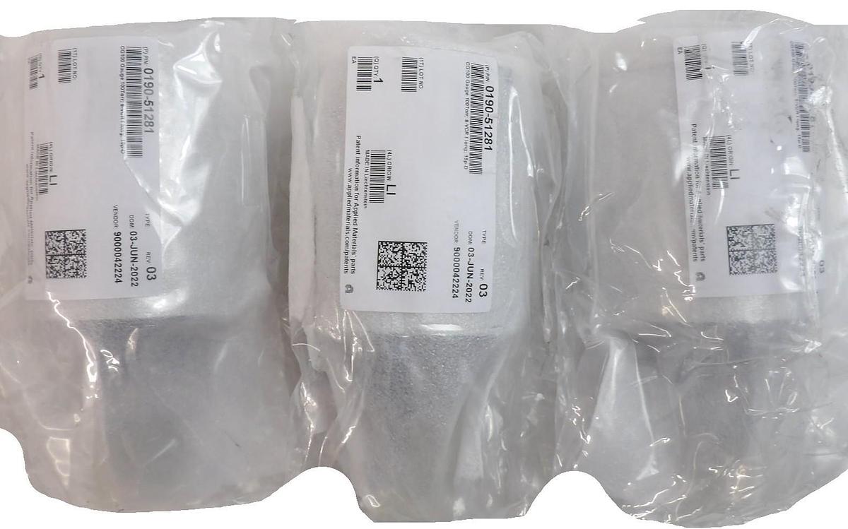 Inficon CG100 Capacitance Gauge AMAT Applied Materials 0190-51281 Lot of 3 New