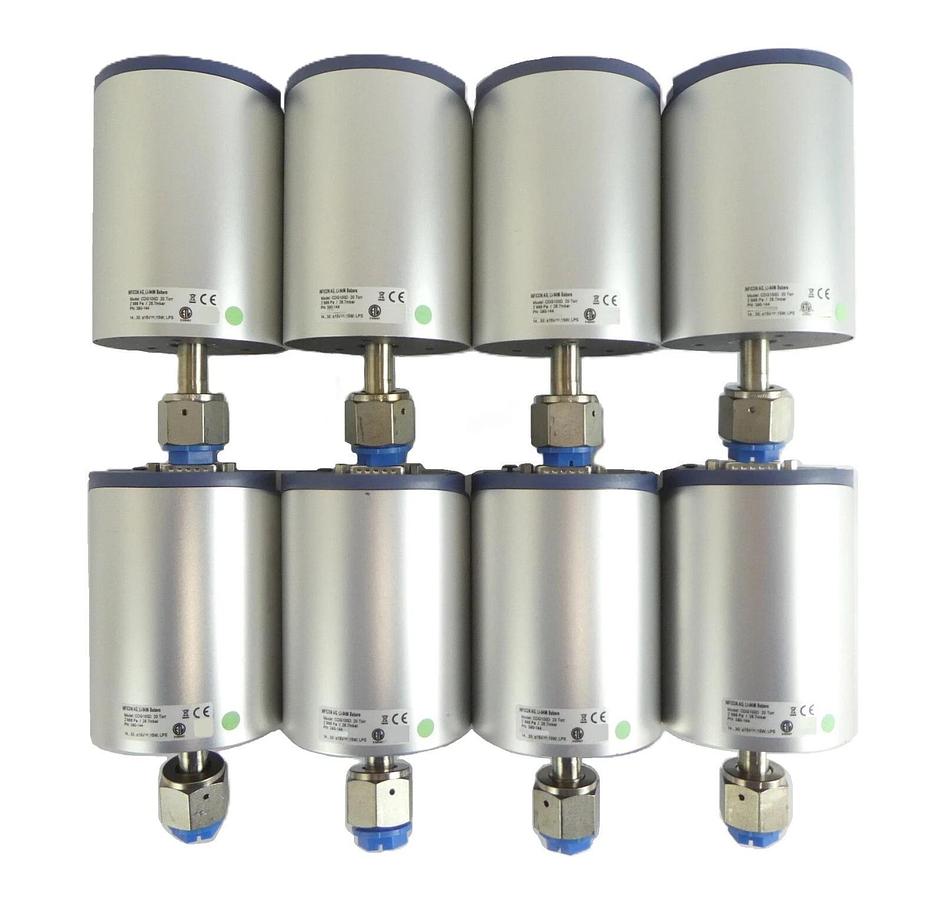 Used Inficon 390-144 Baratron Transducer CDG100D Reseller Lot of 8 Working Surplus
