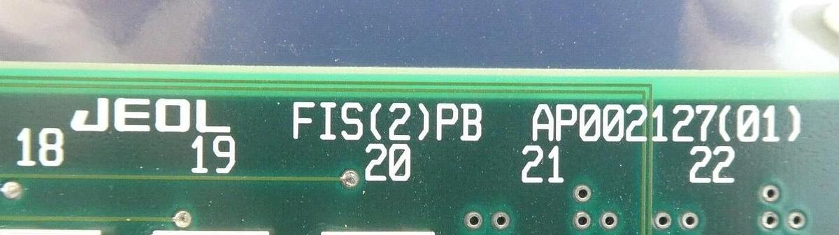 Used JEOL AP002127(01) Processor PCB Card FIS(2)PB JSM-6300F SEM Working Surplus