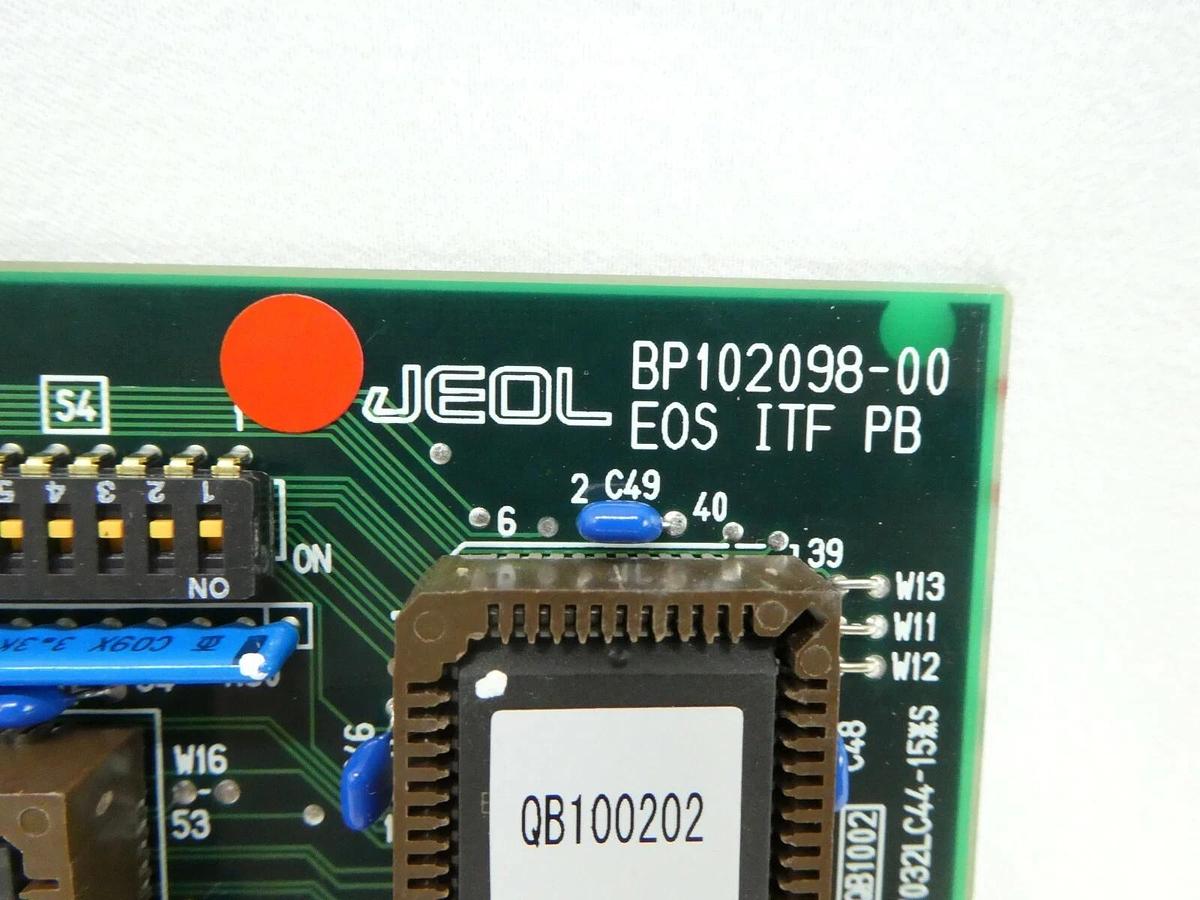 Used JEOL BP102098-00 Processor PCB Card EOS ITF PB JWS-7555S Wafer Defect Working