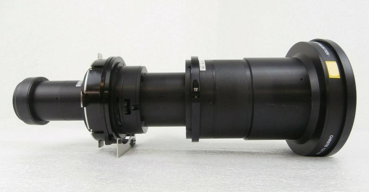 Used Christie 1.2:1 0.95" SXGA+/MINI-DC2K Front Projection HD Long Focal Lens Working