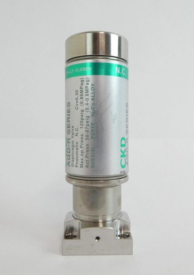 Used CKD MAGD-11R-AT2 Pneumatic Diaphragm Valve AGD-R Series Lot of 15 Working Spare