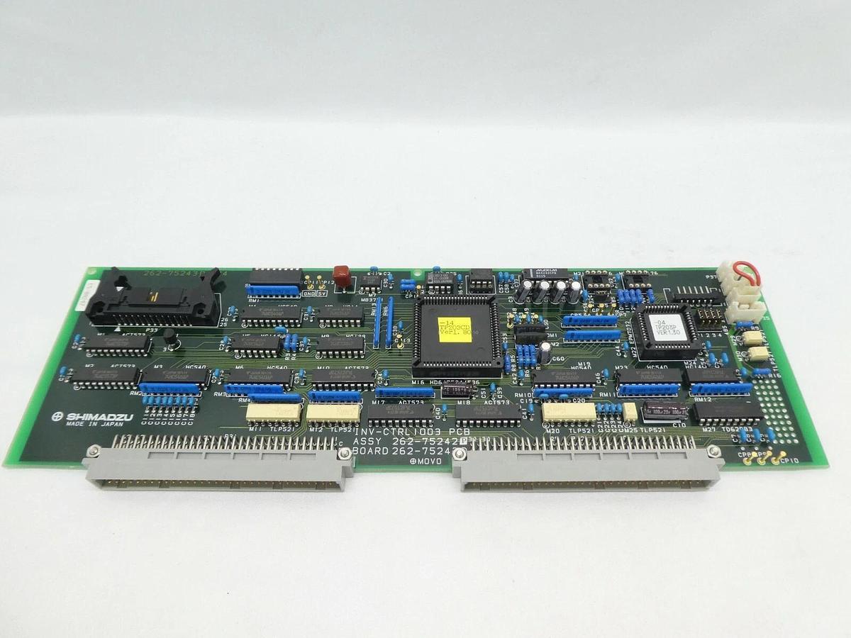 Used Shimadzu 262-75242P Turbo Controller PCB Card INV-CTRL 1003 EI-3203MD Working