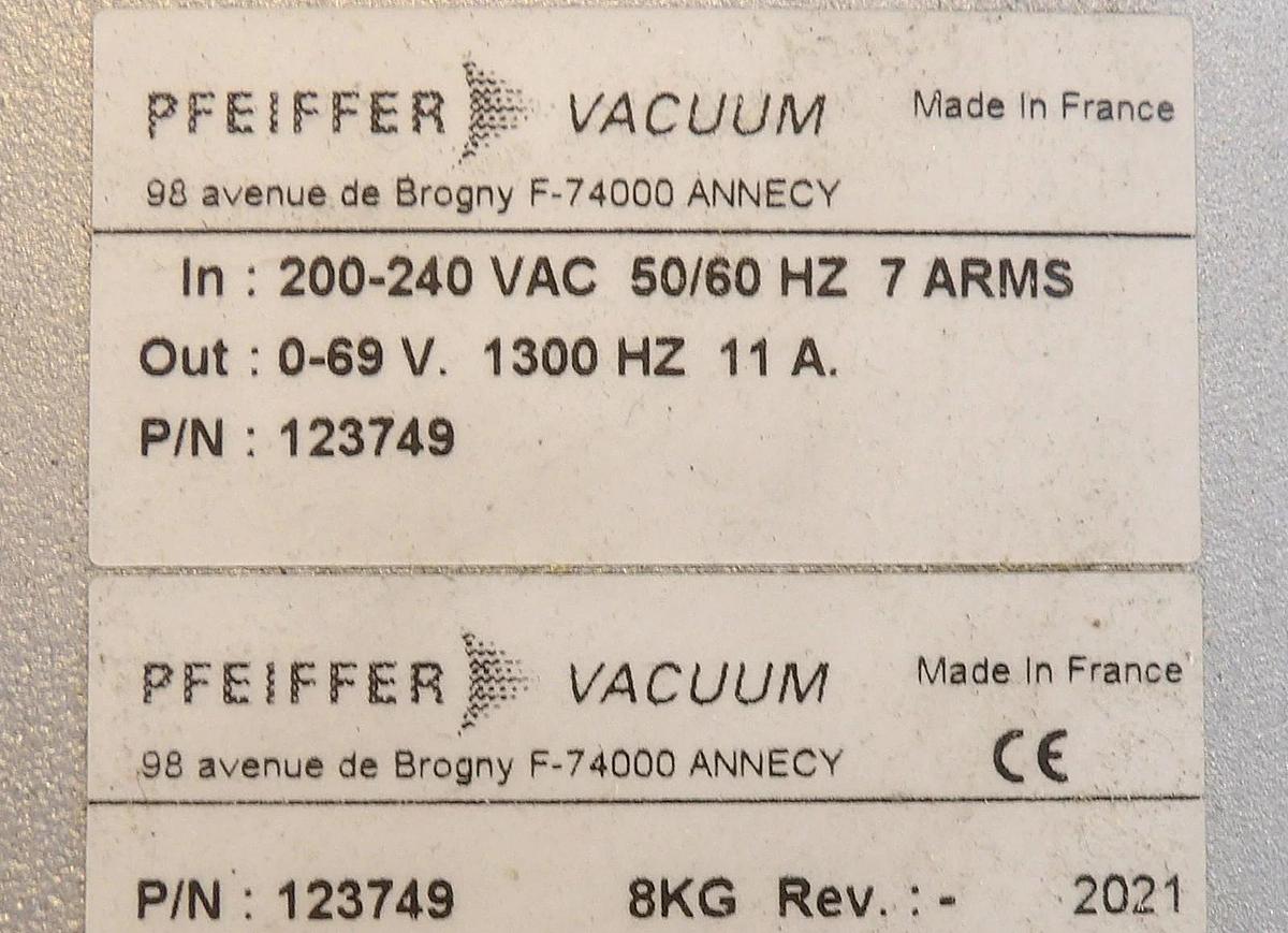 ATH1603M Pfeiffer Vacuum TE5231B1 Turbomolecular Pump 123749 OBCV4 Turbo New