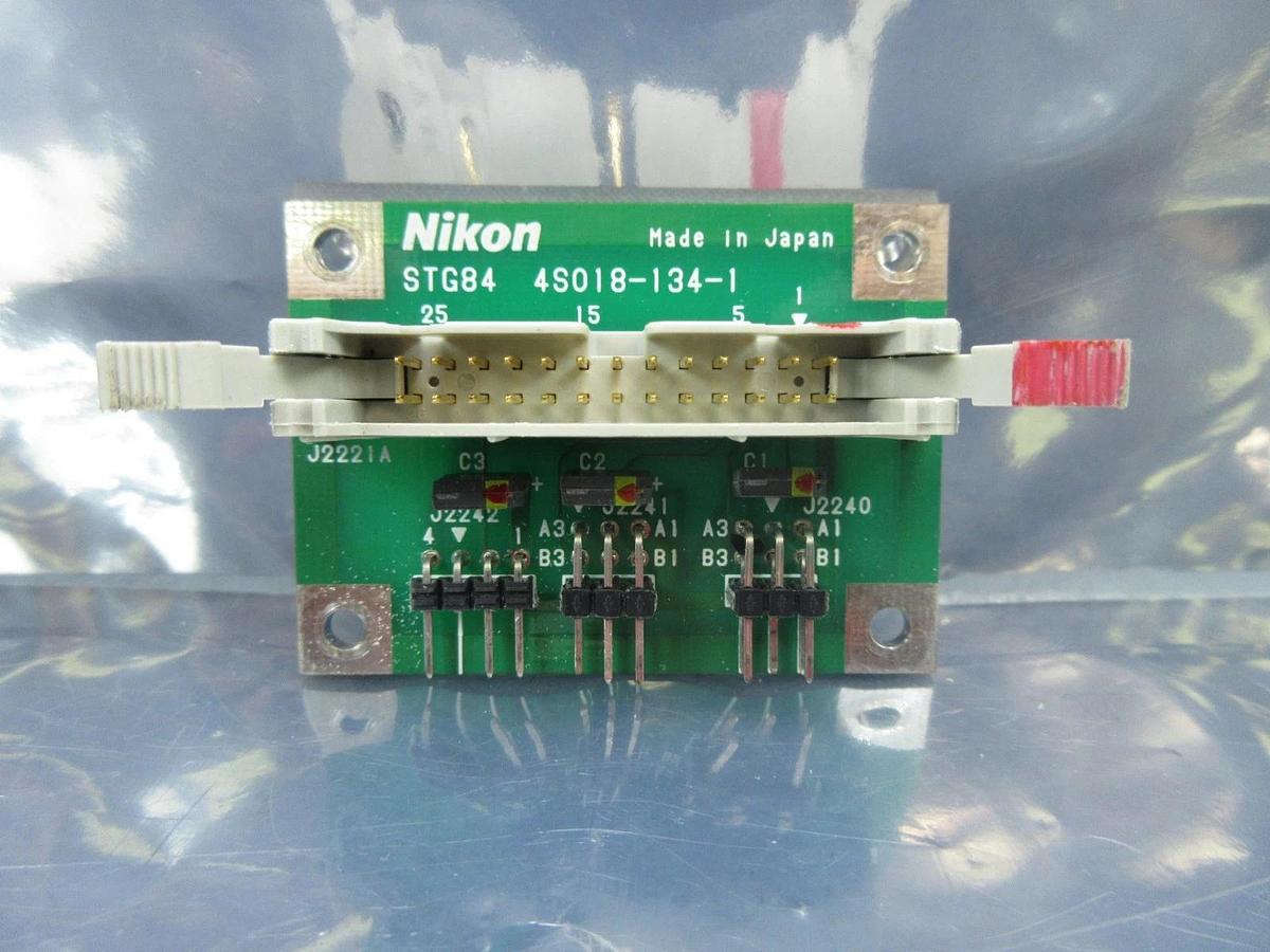 Used Nikon 4S018-134-1 Interface Relay Board PCB STG84 NSR-S202A Used Working