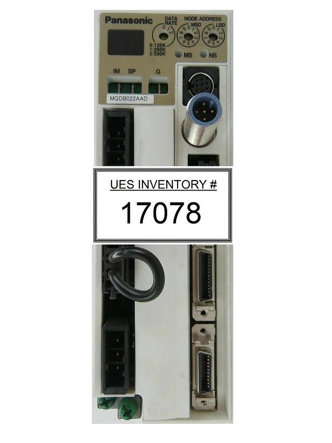 Used Panasonic MQDB022AAD AC Servo Driver Used Working