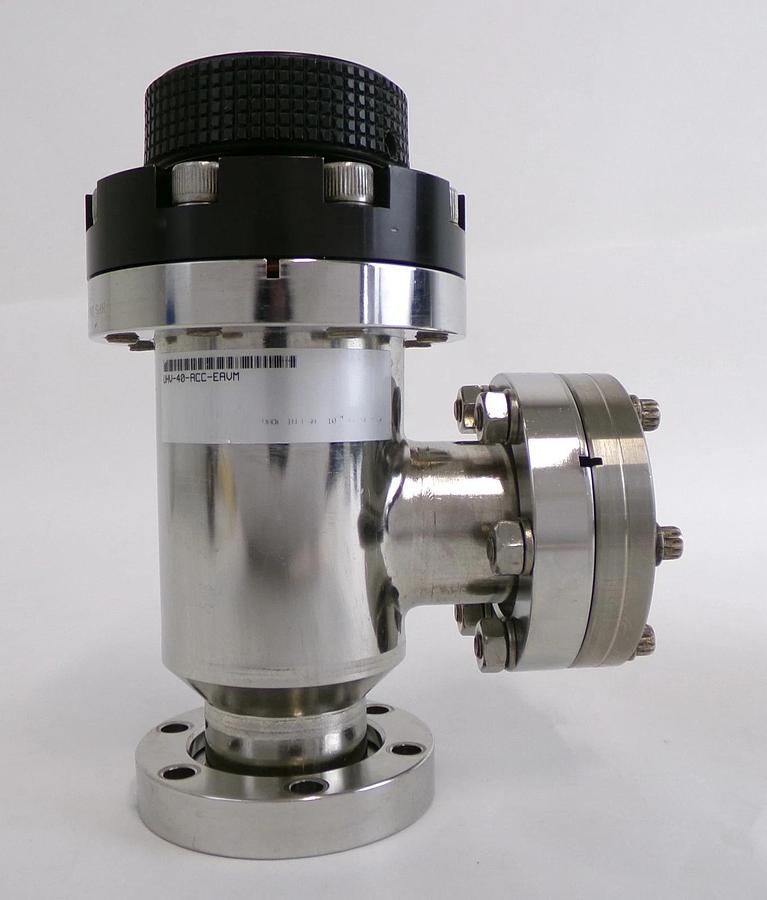 Used MKS Instruments UHV-40-ACC-EAVM Manual UHV Isolation Valve Lot of 2 Surplus