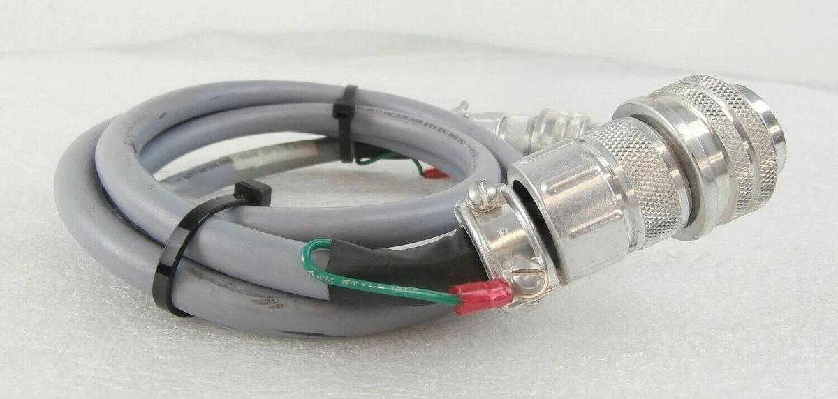 Used CTI-Cryogenics 8112463G050 Cryogenic Pump Power Cable On-Board 5 Foot Working