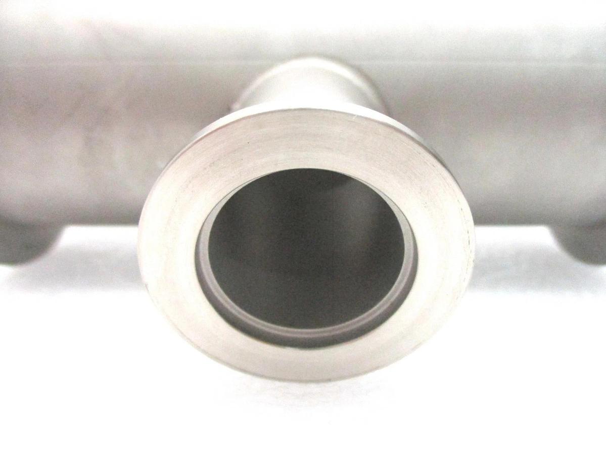 Used Edwards C10517431 Straight Nipple Vacuum Tee Flange NW50 NW25 Working Spare