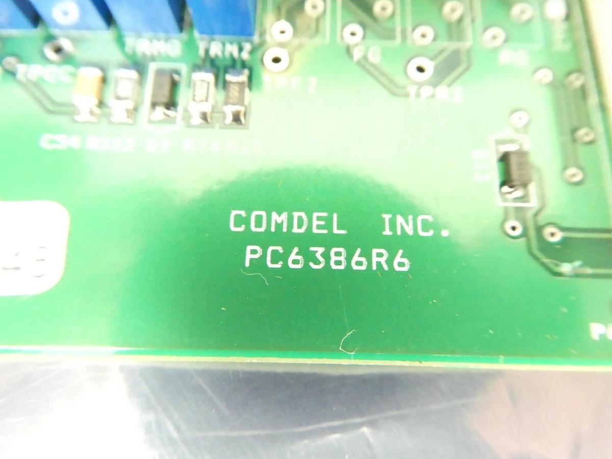 Used Comdel FA7060R1 RF Generator Interface Board PCB PC6386R6 CB5000 Working Surplus