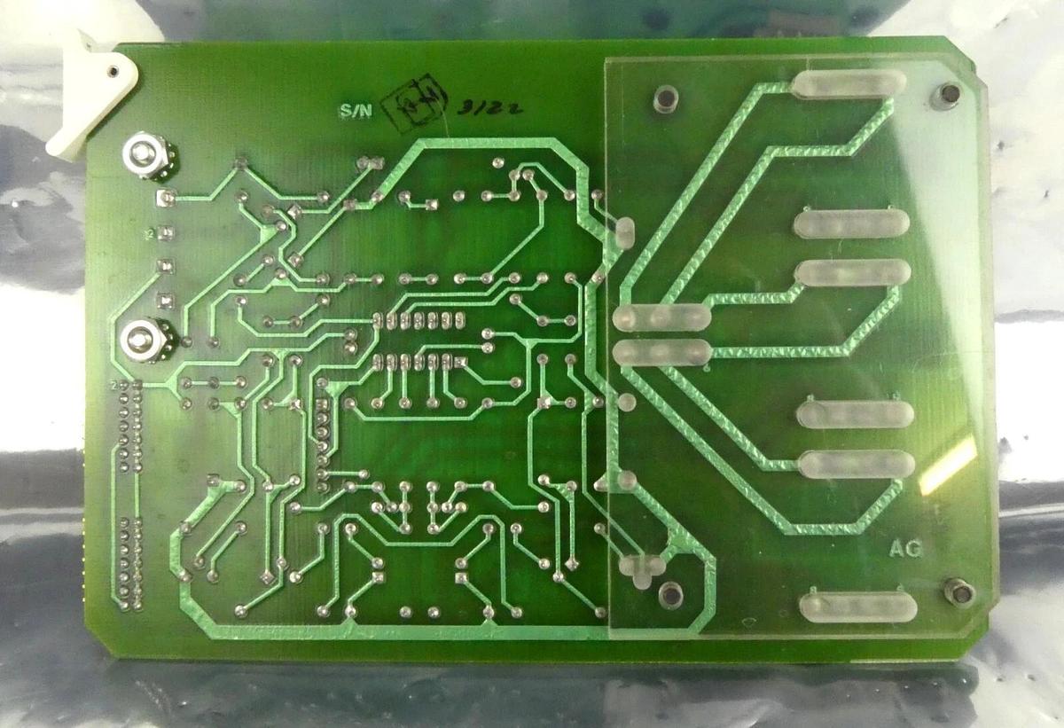 Used AG Associates 9830-2080 3 Phase Zero Crossing Detector Heatpulse PCB Working