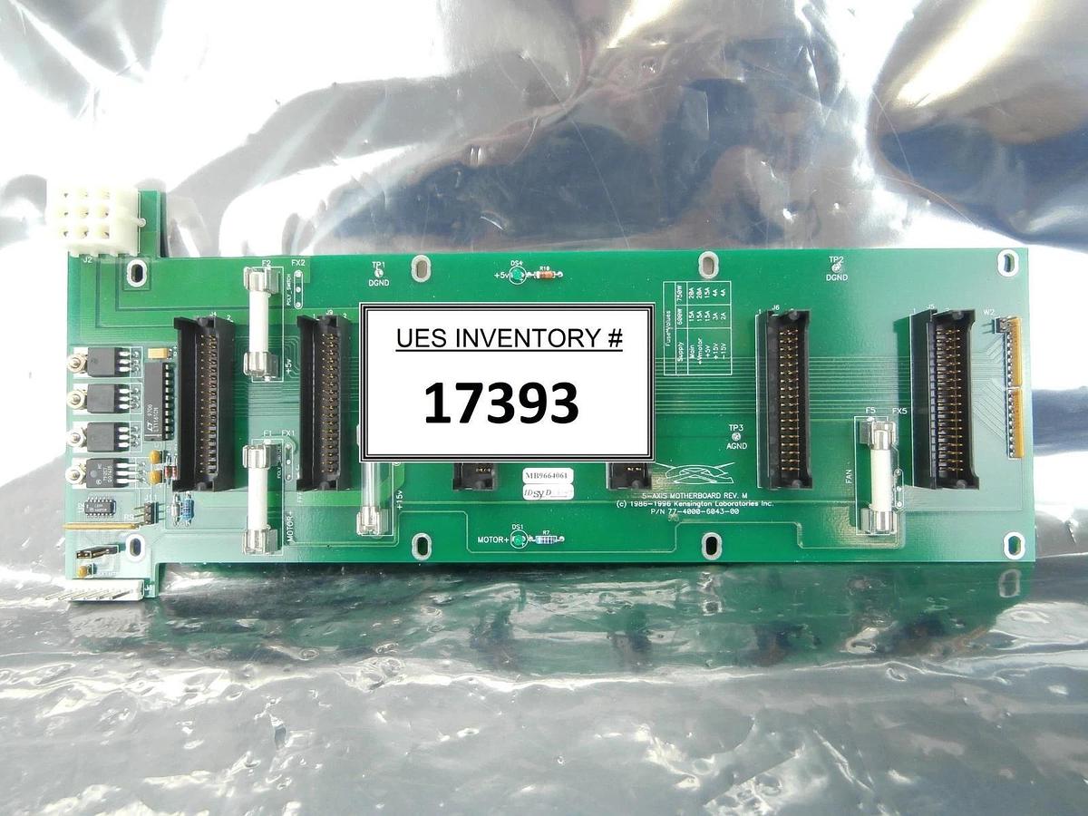 Used Kensington Laboratories 77-4000-6043-00 5-Axis Motherboard PCB Rev. M Working