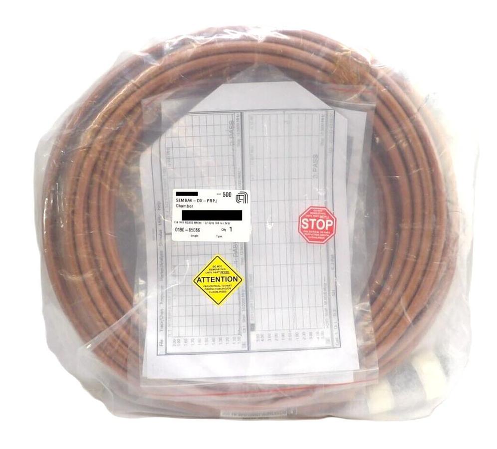 Used AMAT Applied Materials 0190-85086 RF Coaxial Cable 94ft 28M SEM-DX-PRPJ Working