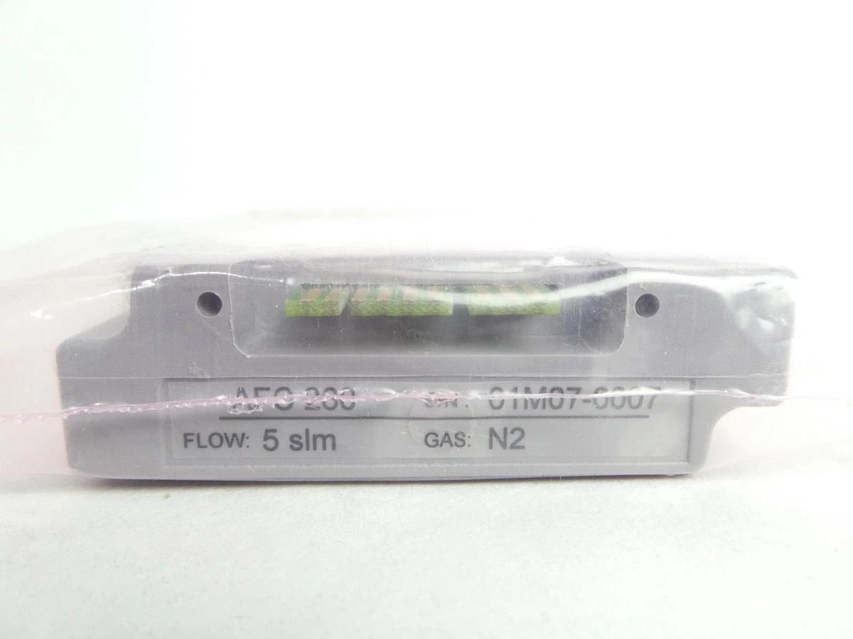 Qualiflow AFC 260 Mass Flow Controller MFC AFC-260 5 SLM N2 New Surplus