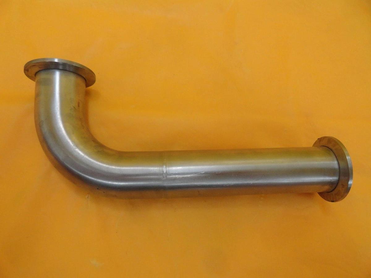 Used MKS Instruments High Vacuum Tube Elbow 90° NW40 9.5" 9.25" Lot of 2 Used Working