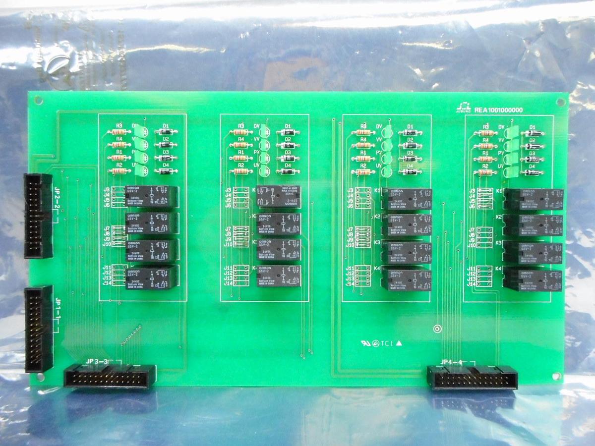 Used JEL Jusung REA1001000000 Vacuum Process Interface Board PCB Spare Surplus