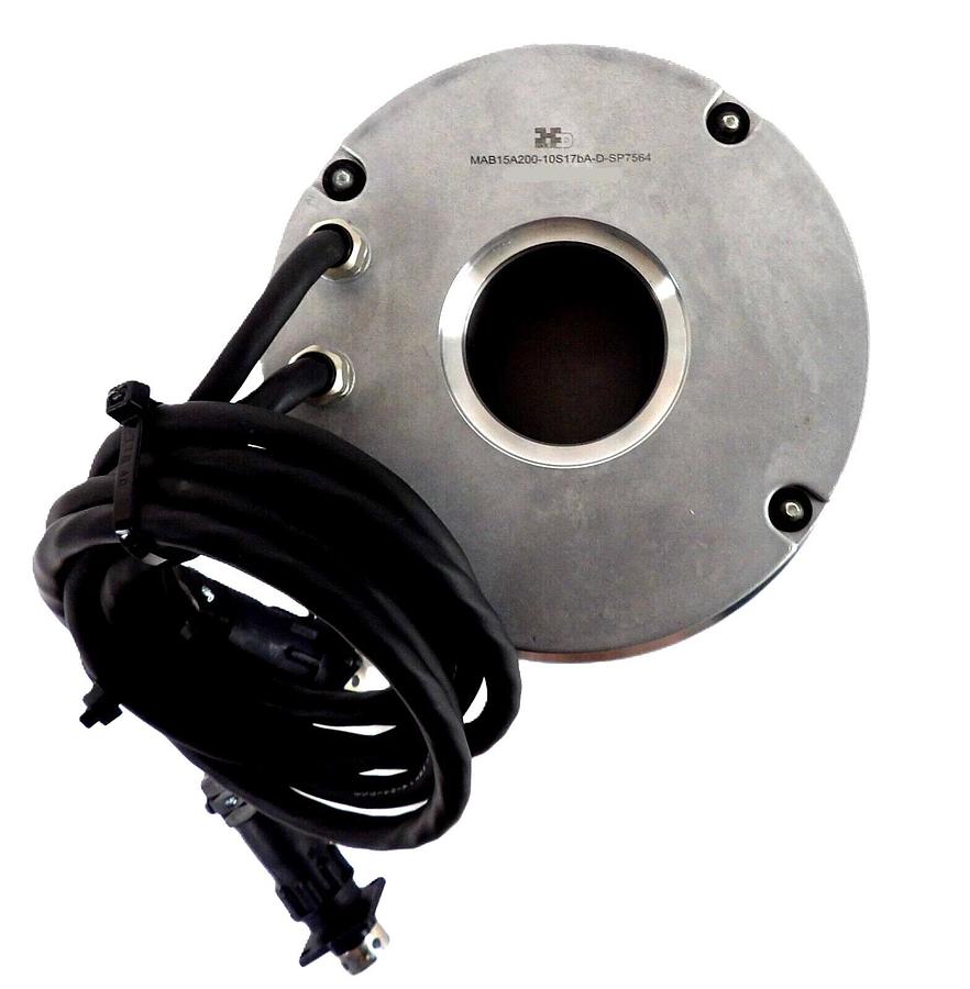 Used Harmonic Drive Systems 9810084747 MA Motor MAB15A200-10S17bA-D-SP7564 Working