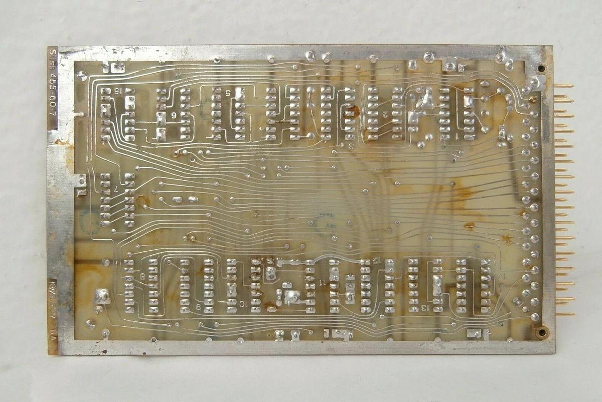 Used Karl Suss 455-60-7 PCB Card 559.7bA MJB 55 Wafer Mask Aligner Working Surplus