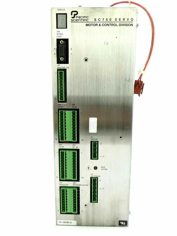 Used Pacific Scientific 121-235 Servo Controller SC750 Working Surplus