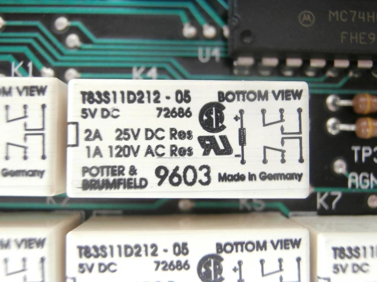 SVG Silicon Valley Group 99-80293-01 I/O Expansion/LCD Interface PCB Rev. C New