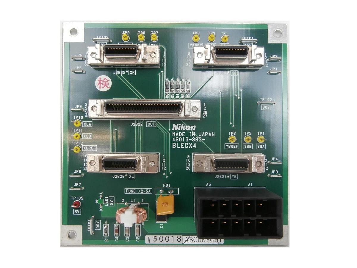 Used Nikon 4S013-363 Interface Board PCB BLECX4 NSR-S205C System Working Surplus