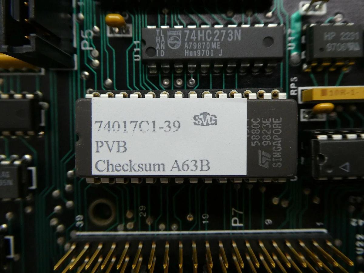 Used SVG Silicon Valley Group 80166F3-01 PVB Station Processor CPU PCB Card Used