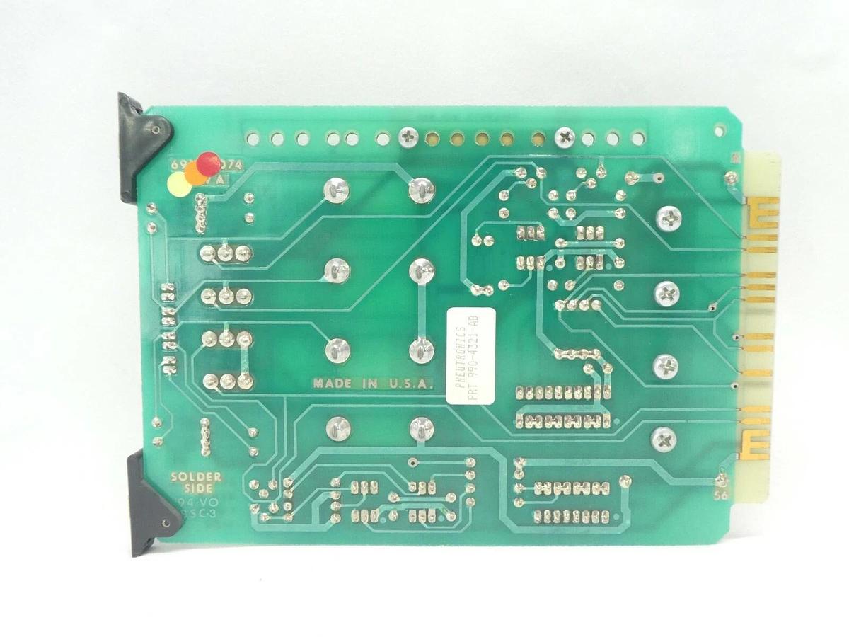Used LDI Pneutronics 990-4321-AB CB4-TTL O/I PCB Card 691-0074 Rev. A Working Surplus