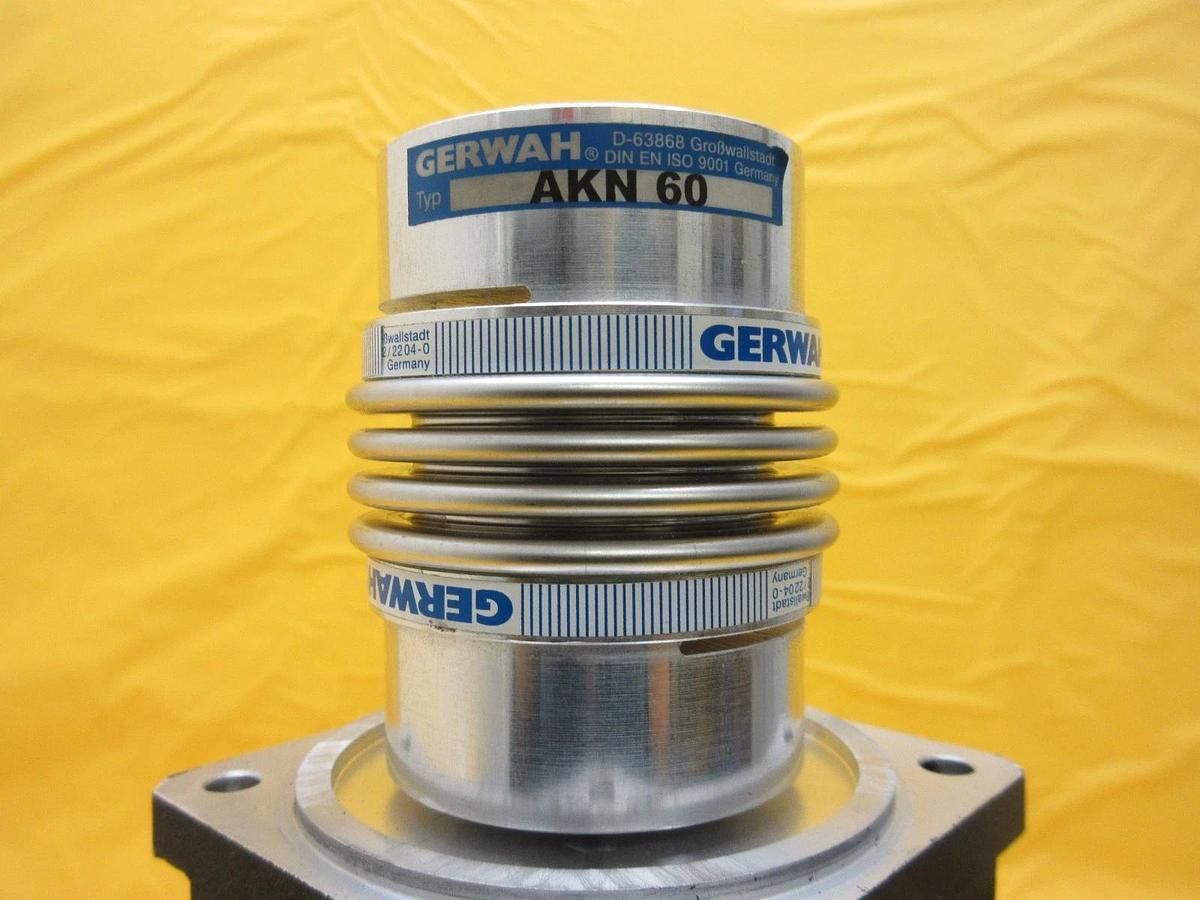 Used Baldor BSM80A-375BA Brushless AC Servo Motor with Gearhead AKN 60 Working