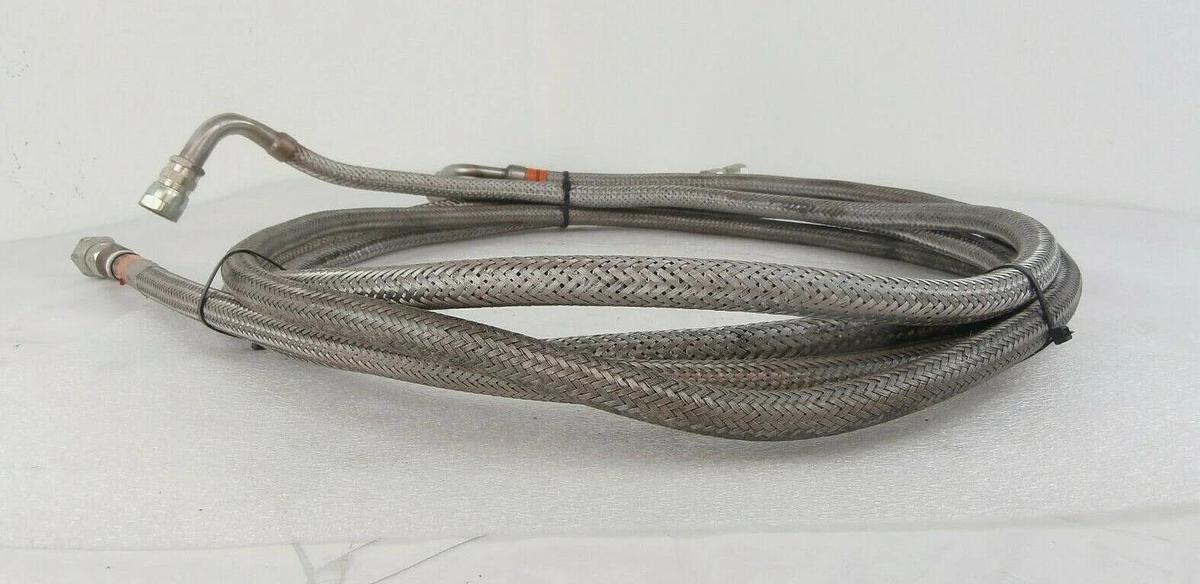 Used CTI-Cryogenics 8081271 Cryopump Supply and Return CryoLine Set of 2 Working