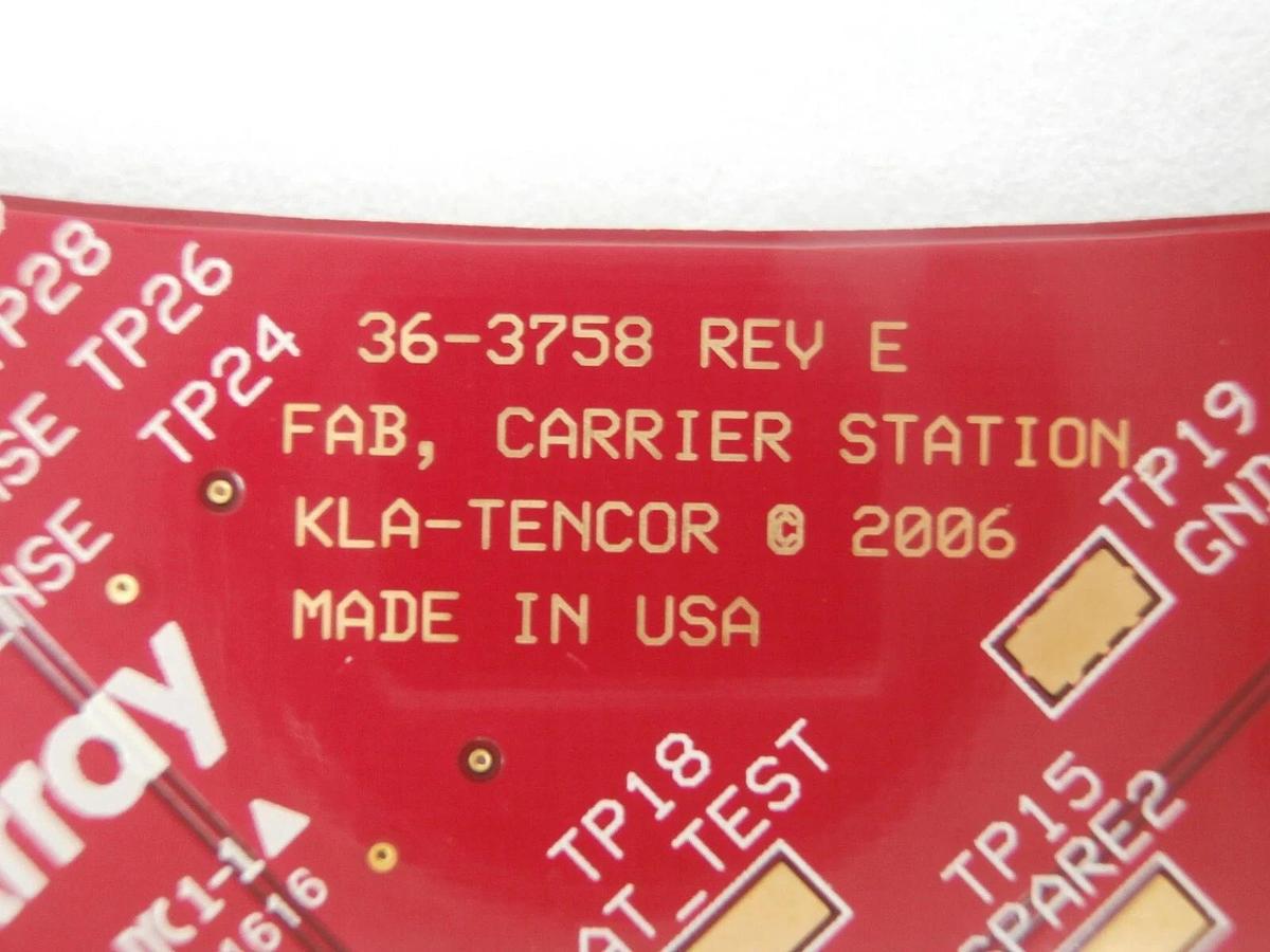 Used KLA-Tencor 39-3758 Carrier Station Non-Contact PCB SensArray HT-350 Working