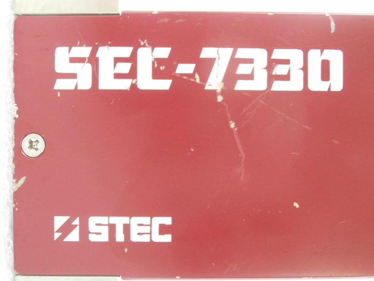 Used STEC SEC-7330M Mass Flow Controller MFC SEC-7330 500 SCCM O2 Working Surplus