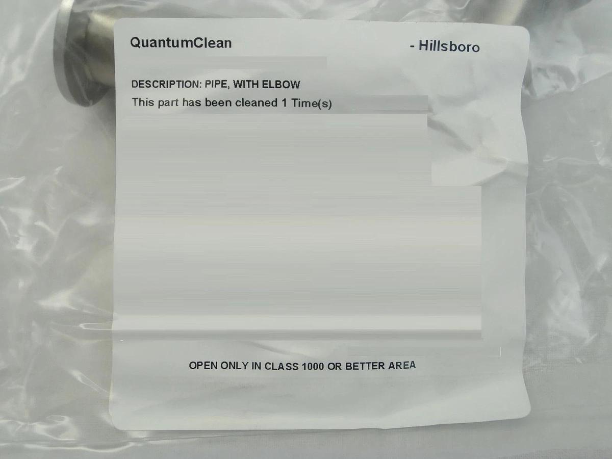 Refurbished Edwards 90 Degree Vacuum Elbow Stainless Steel Pipe NW25 Lot of 3 Refurbished