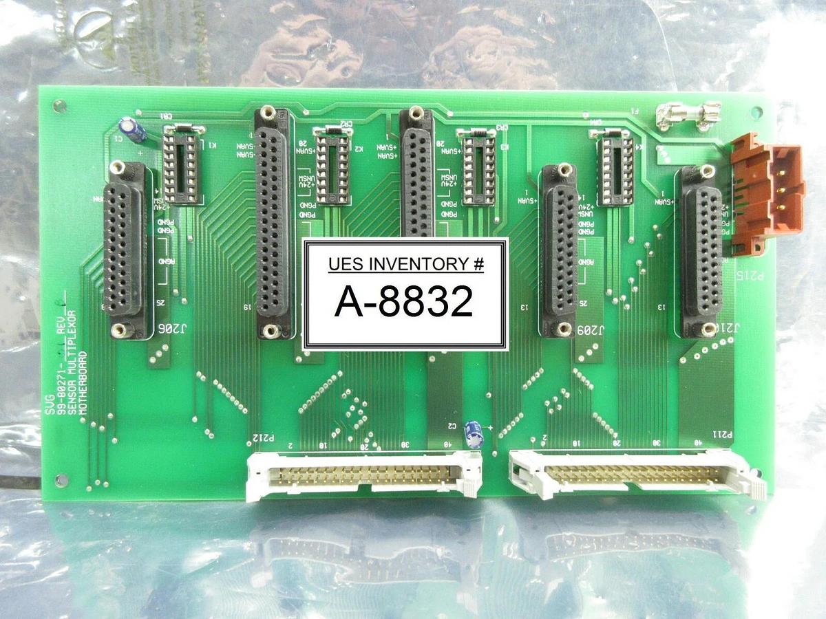 Used SVG Silicon Valley Group 99-80271-01 Sensor Multiplexor Motherboard PCB 90S Used
