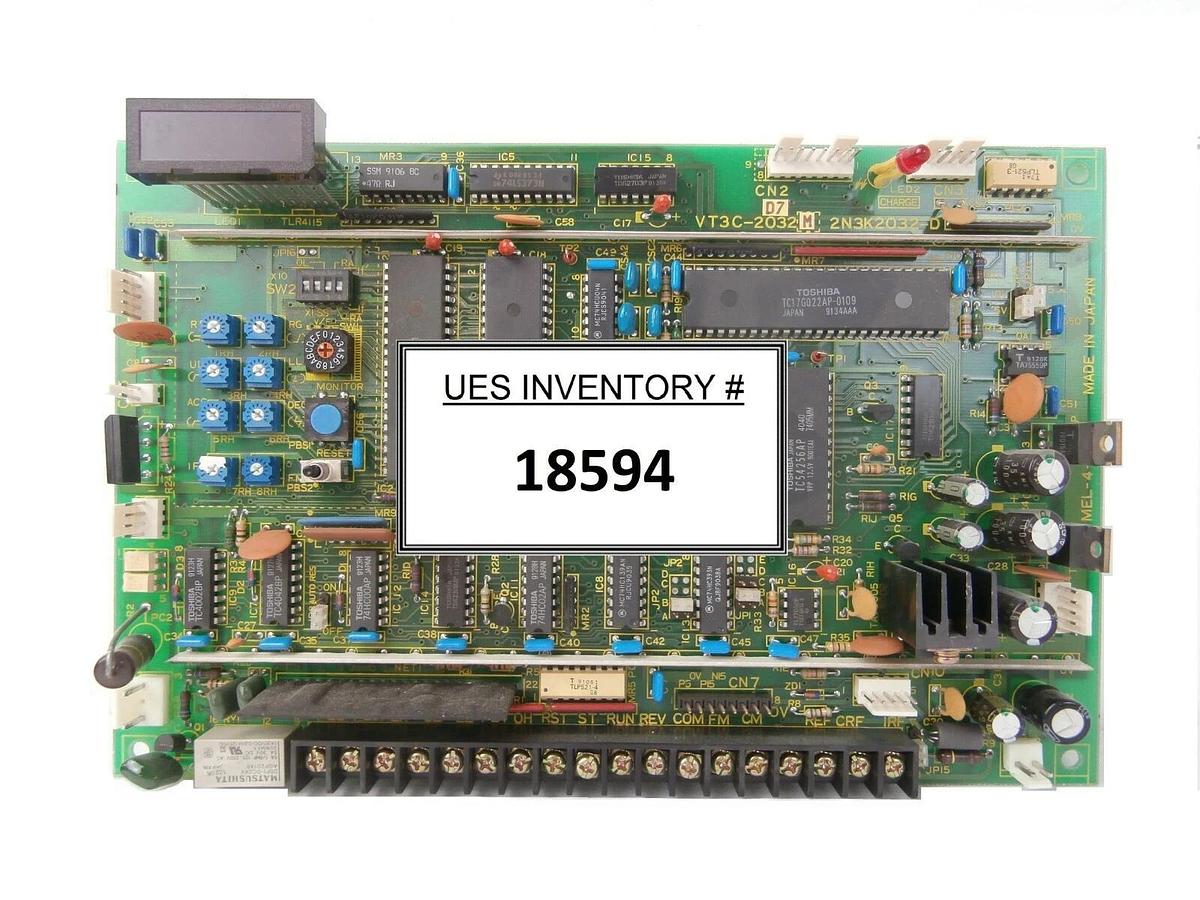 Used Toshiba VT3C-2032 Drive Board PCB 2J3K2032-D Working Surplus