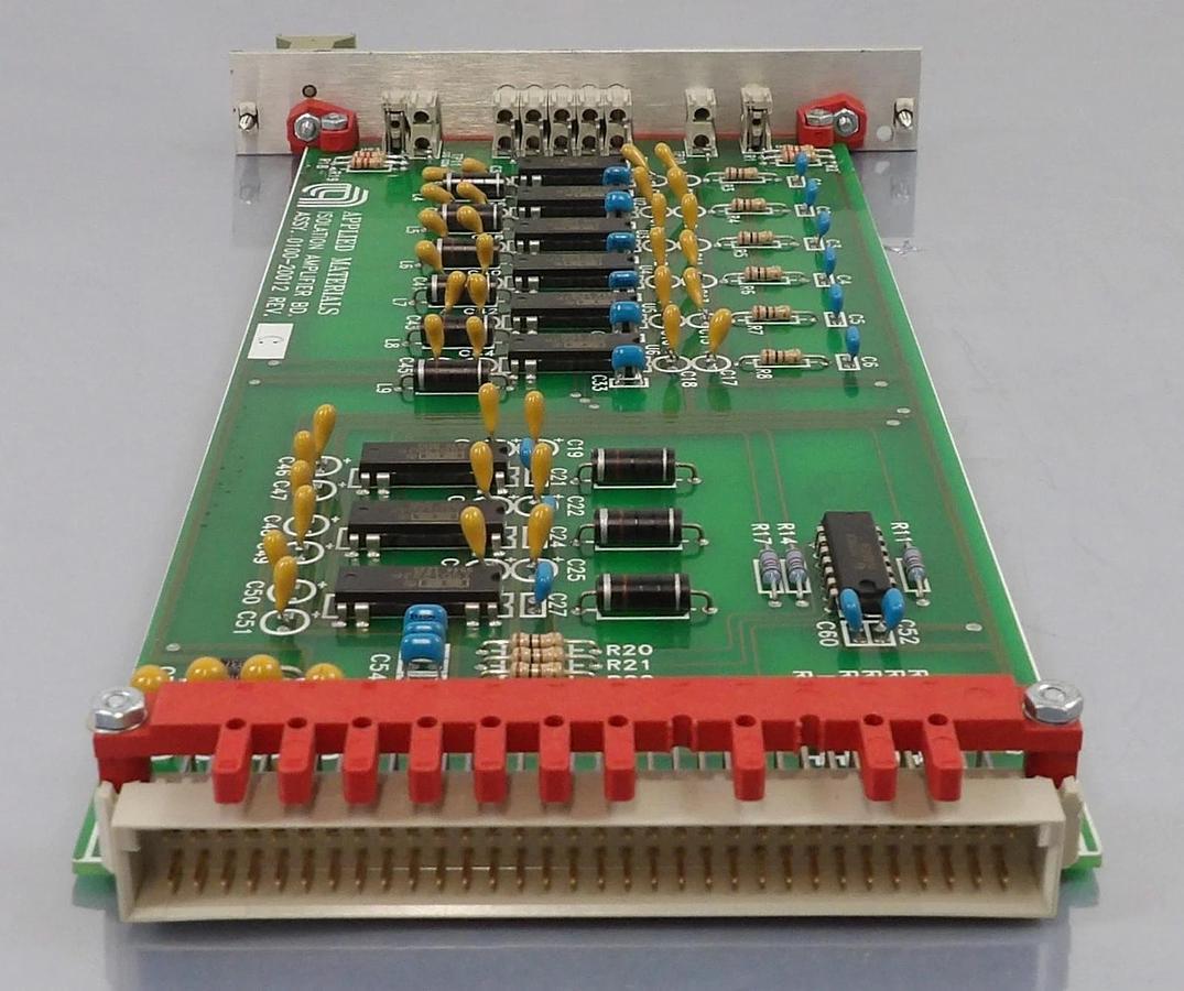 Used AMAT Applied Materials 0100-20012 Isolation Amplifier PCB Card Lot of 3 Working