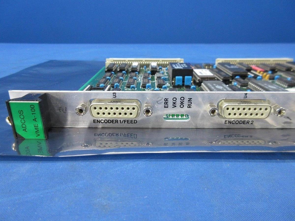 Used ADCOS GN/BK K100VA3 Encoder PCB VME A-100 Alphasem SL9021 Used Working