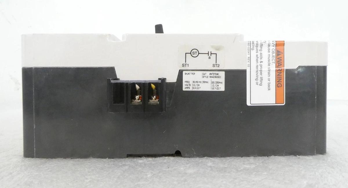 Used Eaton KD3400F Industrial Circuit Breaker Assembly KD 35k Working Spare Surplus